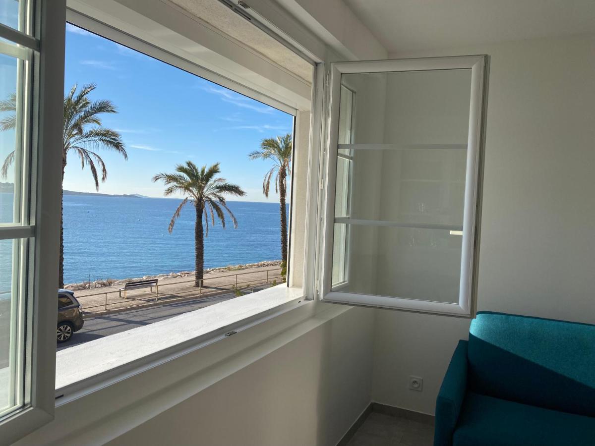 Splendide Studio Miramar Vue Mer Avec Terrasse Bandol Zewnętrze zdjęcie