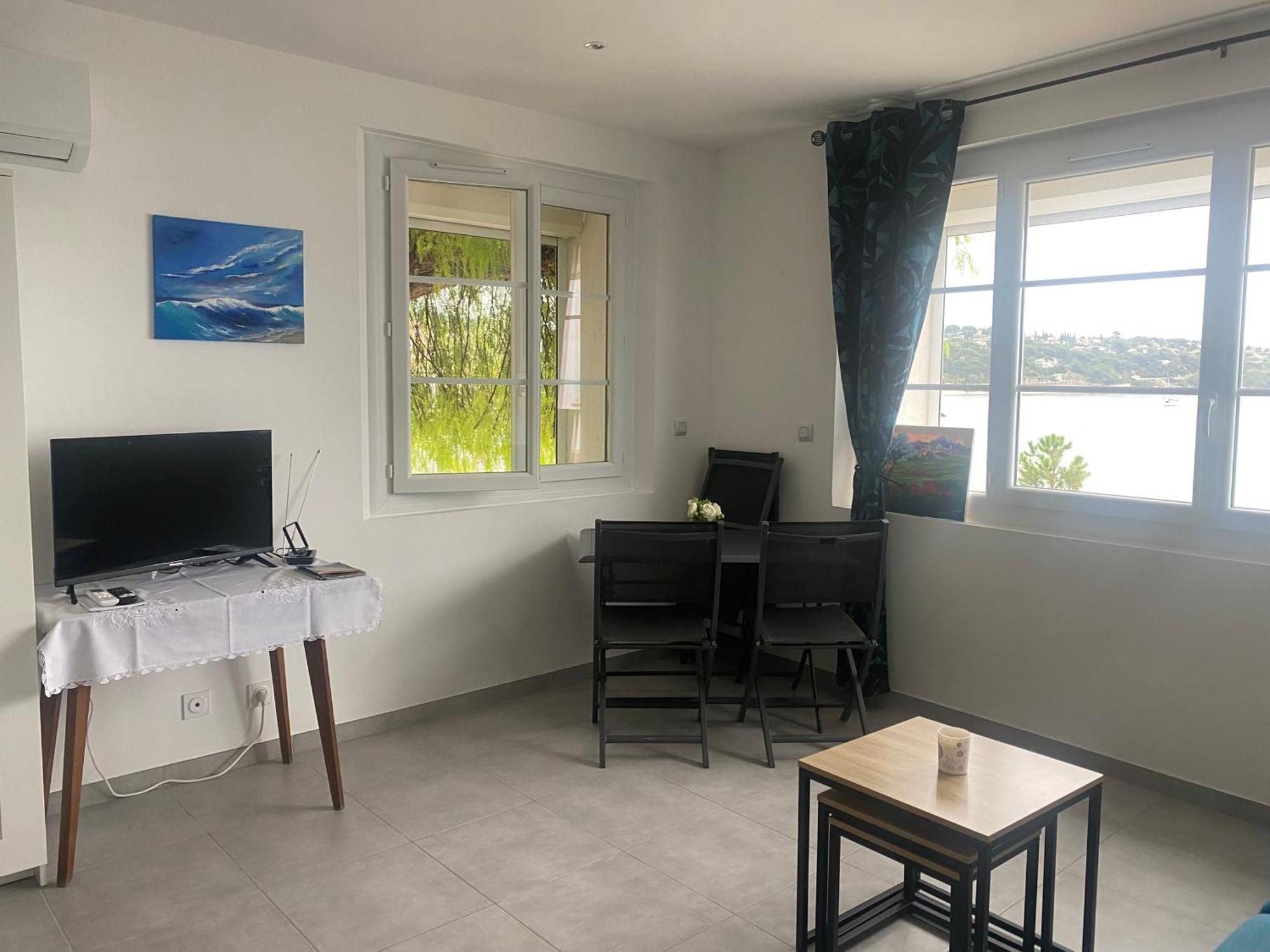 Splendide Studio Miramar Vue Mer Avec Terrasse Bandol Zewnętrze zdjęcie